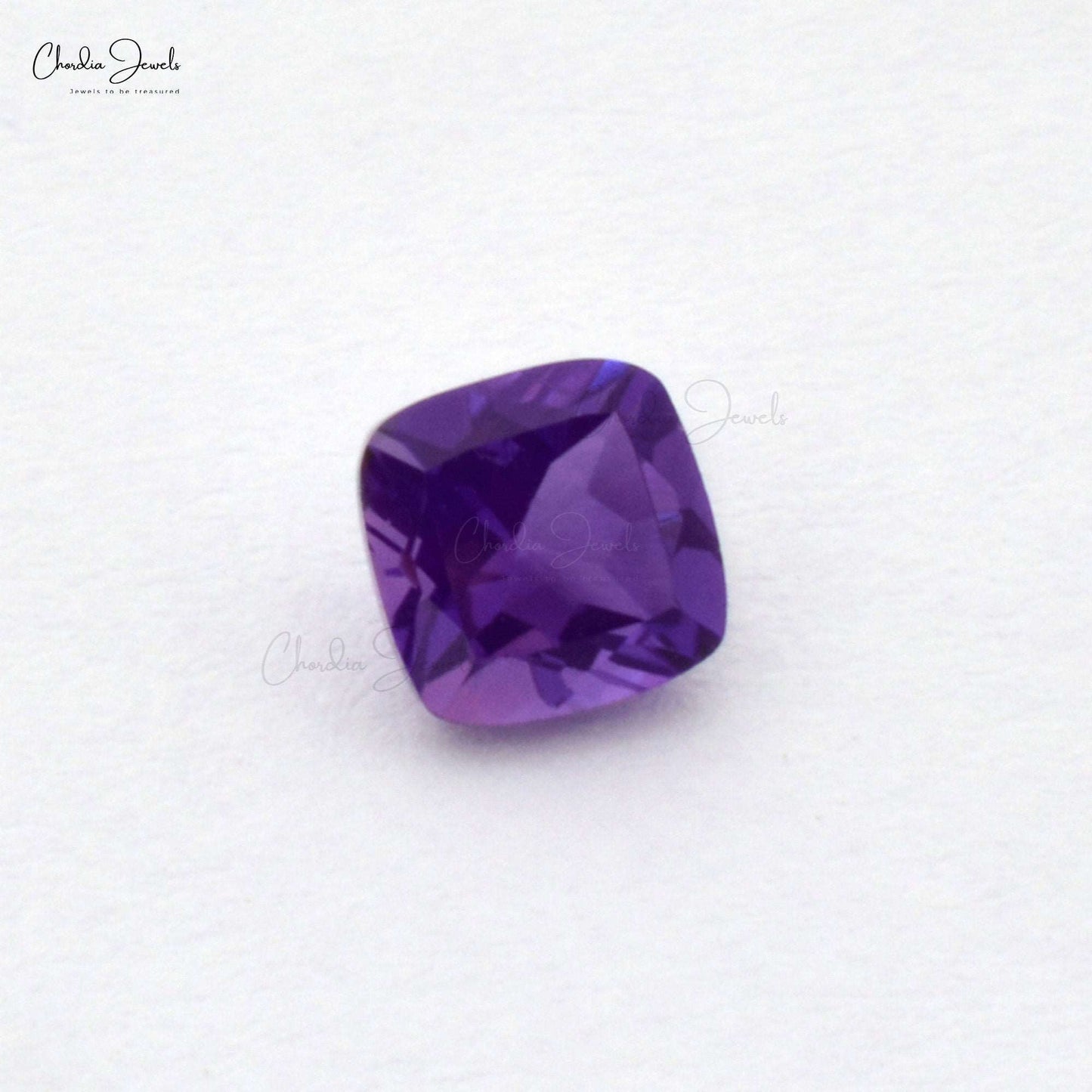 Cushion-Cut Amethyst Loose Gemstone