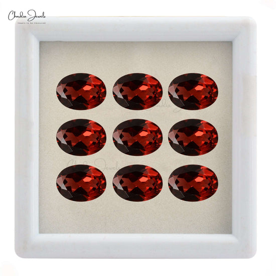 1/2 Carat Oval Cut Fine Quality Garnet Loose Gemstone Discount Price, 1 Piece