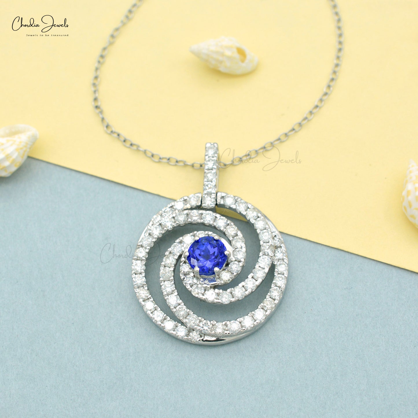 Buy Real Tanzanite Pendant