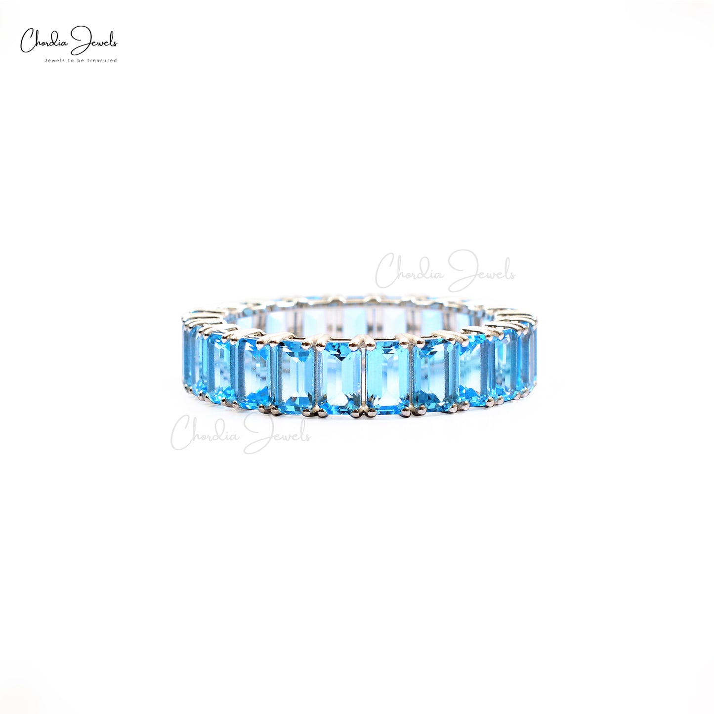 Load image into Gallery viewer, swiss blue topaz ring
