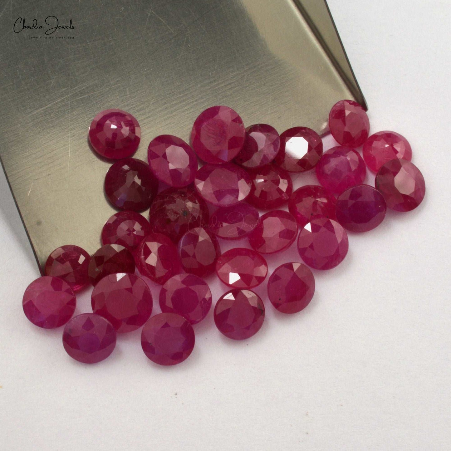 100% Natural Top Quality Ruby 3.50 mm Round Cut, 1 Piece