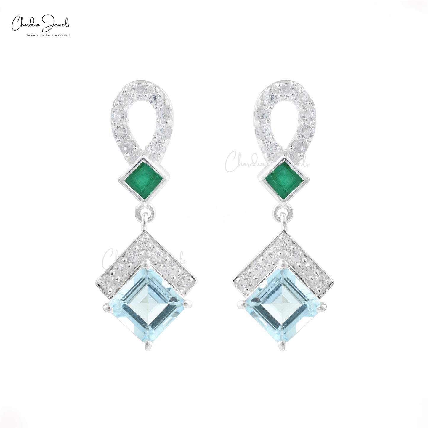 Aquamarine Earrings 
