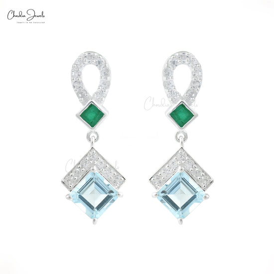 Aquamarine Earrings 