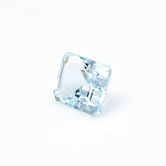 Natural Loose Gemstone Aquamarine 9x6 Octagon Cut  Certified Stone for Jewelry, 1 Piece