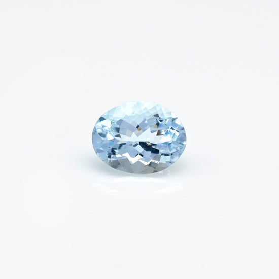Natural Oval Cut 3.3 Carat Aquamarine Loose Gemstone For Jewelry, 1 Piece