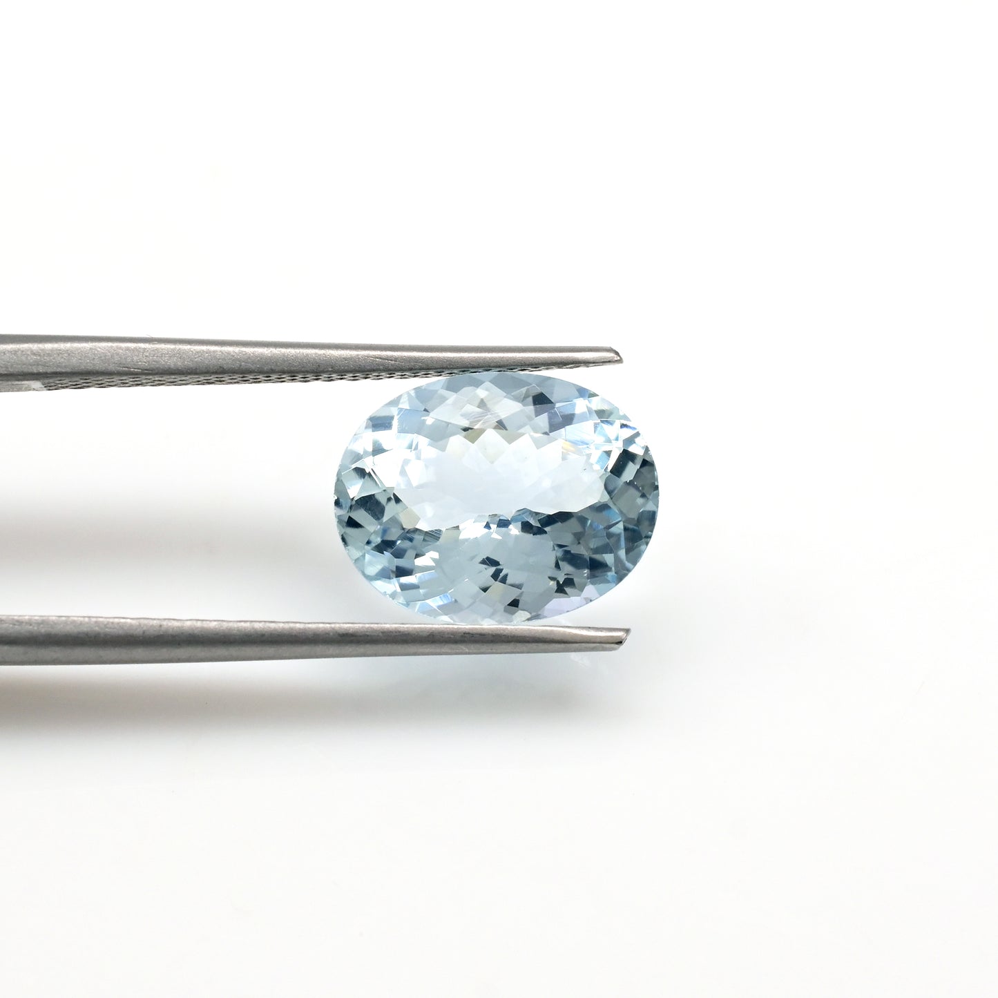 AAA Aquamarine 3.62 CT Oval Cut Certified Loose Gemstone For Ring Making, 1 Piece