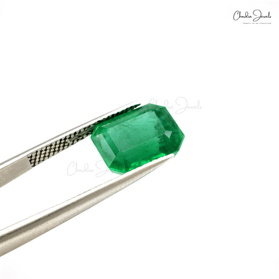 High-quality natural green emerald – Chordia Jewels
