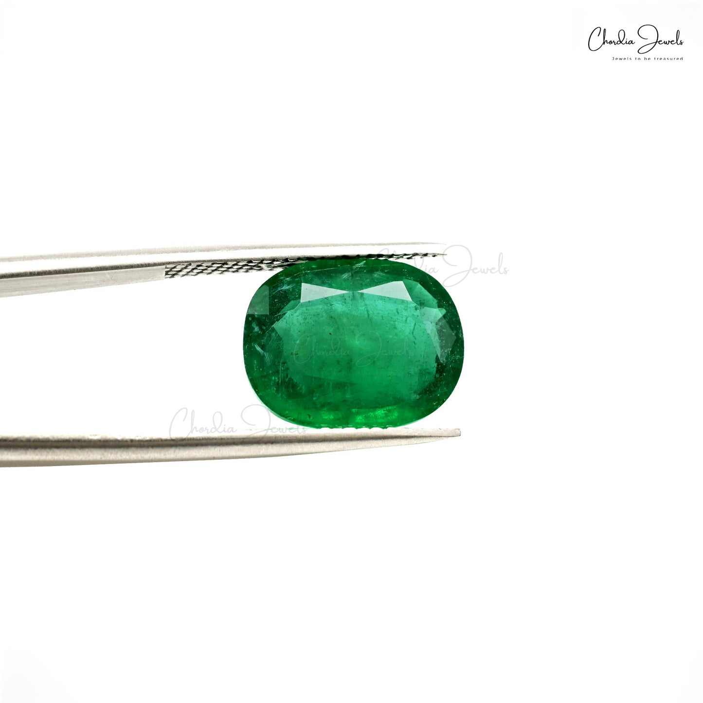 High-quality natural emerald loose stone – Chordia Jewels