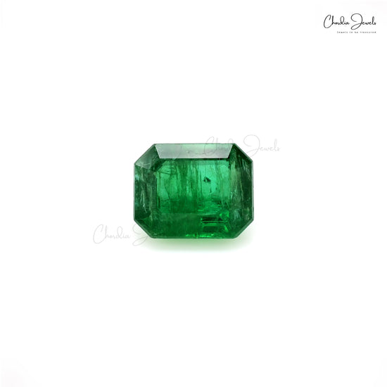 AAA grade 2.53 Ct emerald octagon cut gemstone – Chordia Jewels