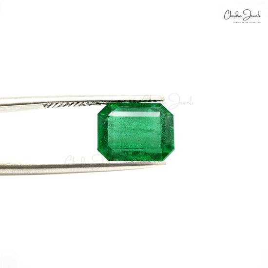 Precious 4.66 carat emerald for rings – Chordia Jewels