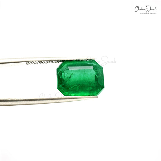 Precious 6.08 carat emerald gemstone – Chordia Jewels