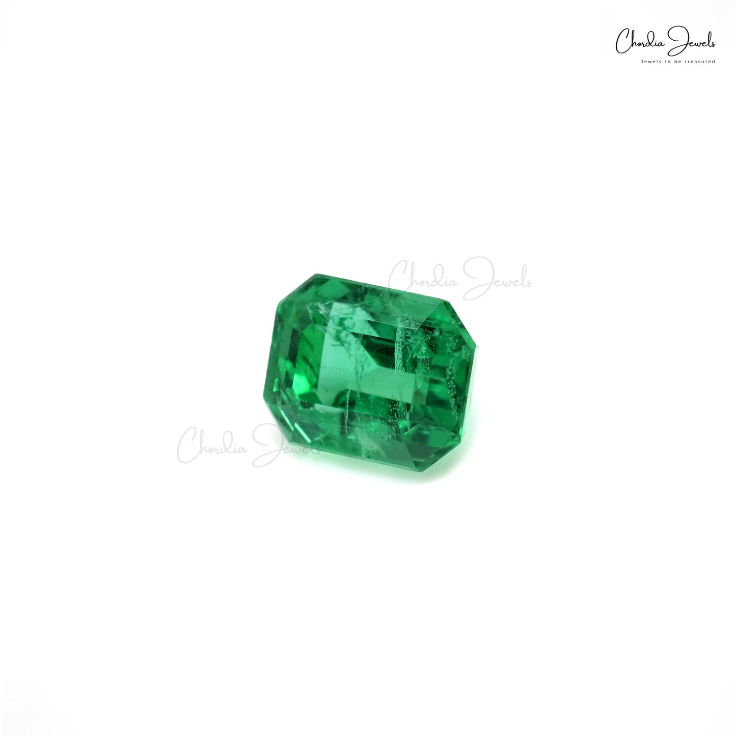 High-quality loose emerald gemstone – Chordia Jewels
