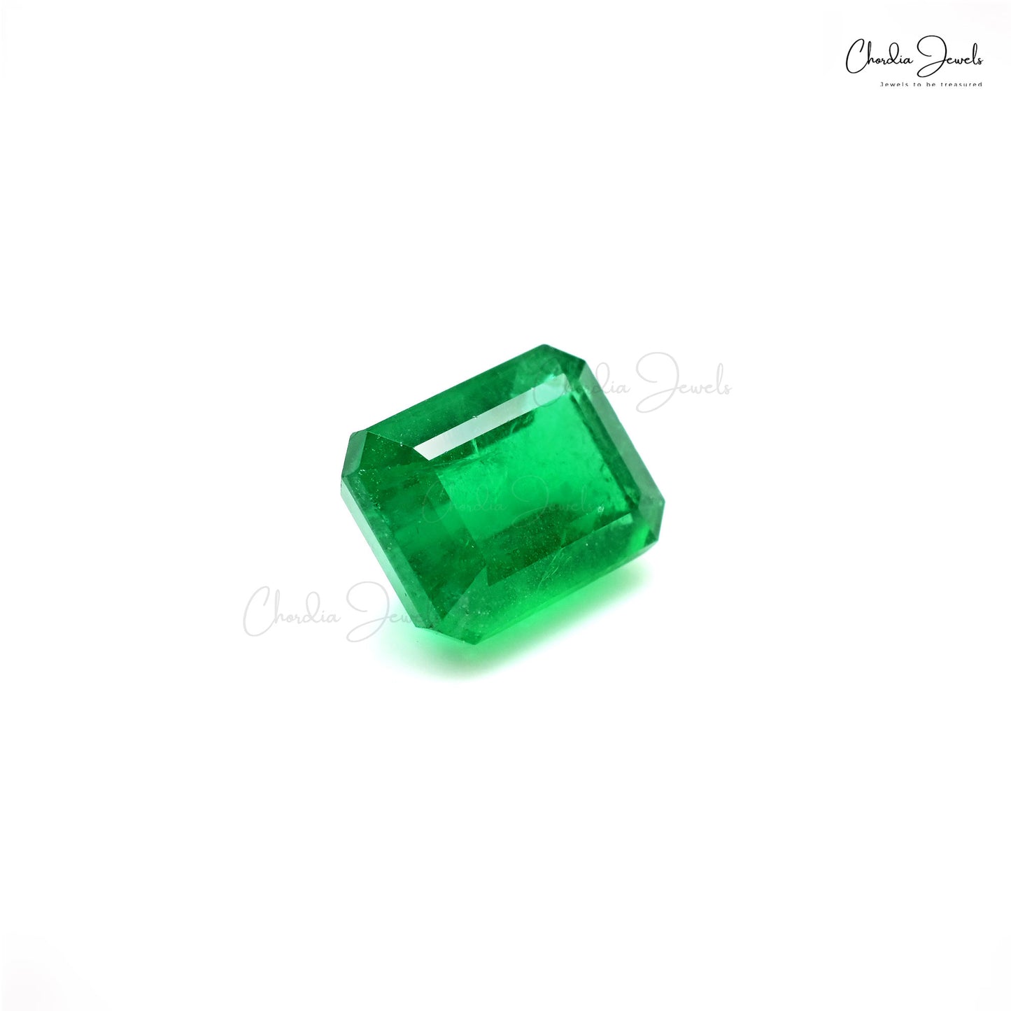 Excellent cut 5.97 carat emerald gemstone – Chordia Jewels