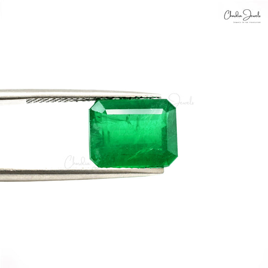 Loose emerald gemstone for jewelry making – Chordia Jewels