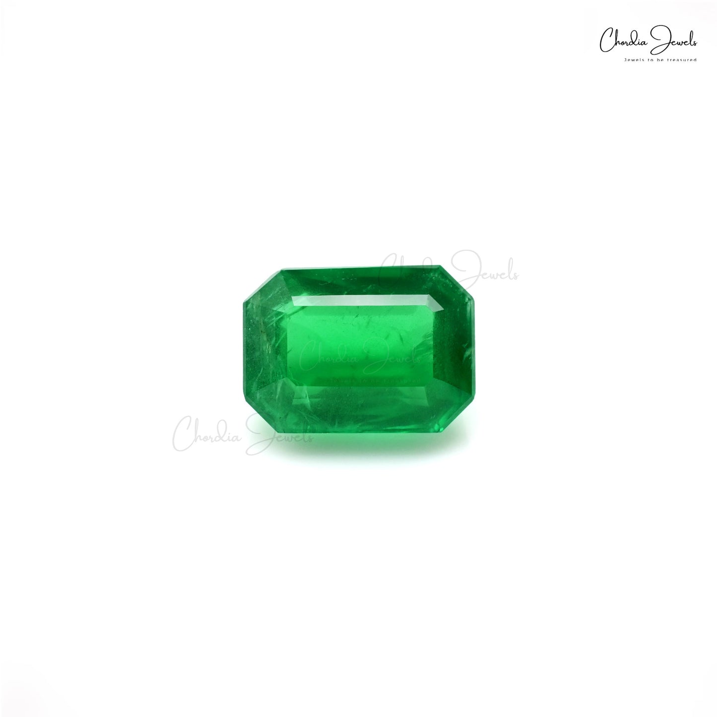 7.56 Ct natural emerald loose gemstone – Chordia Jewels