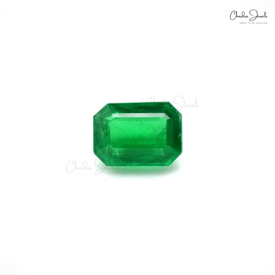 7.56 Ct natural emerald loose gemstone – Chordia Jewels