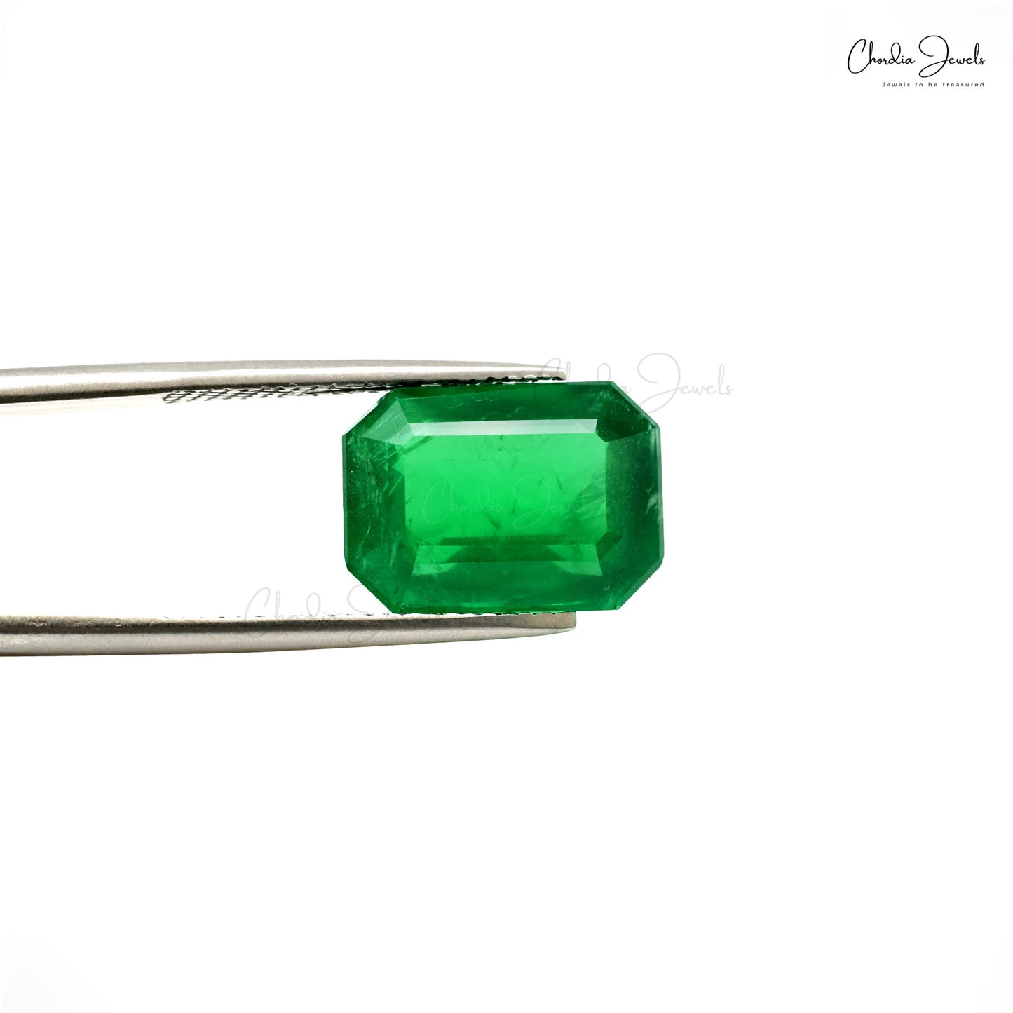 Precious 7.56 carat emerald for jewelry – Chordia Jewels