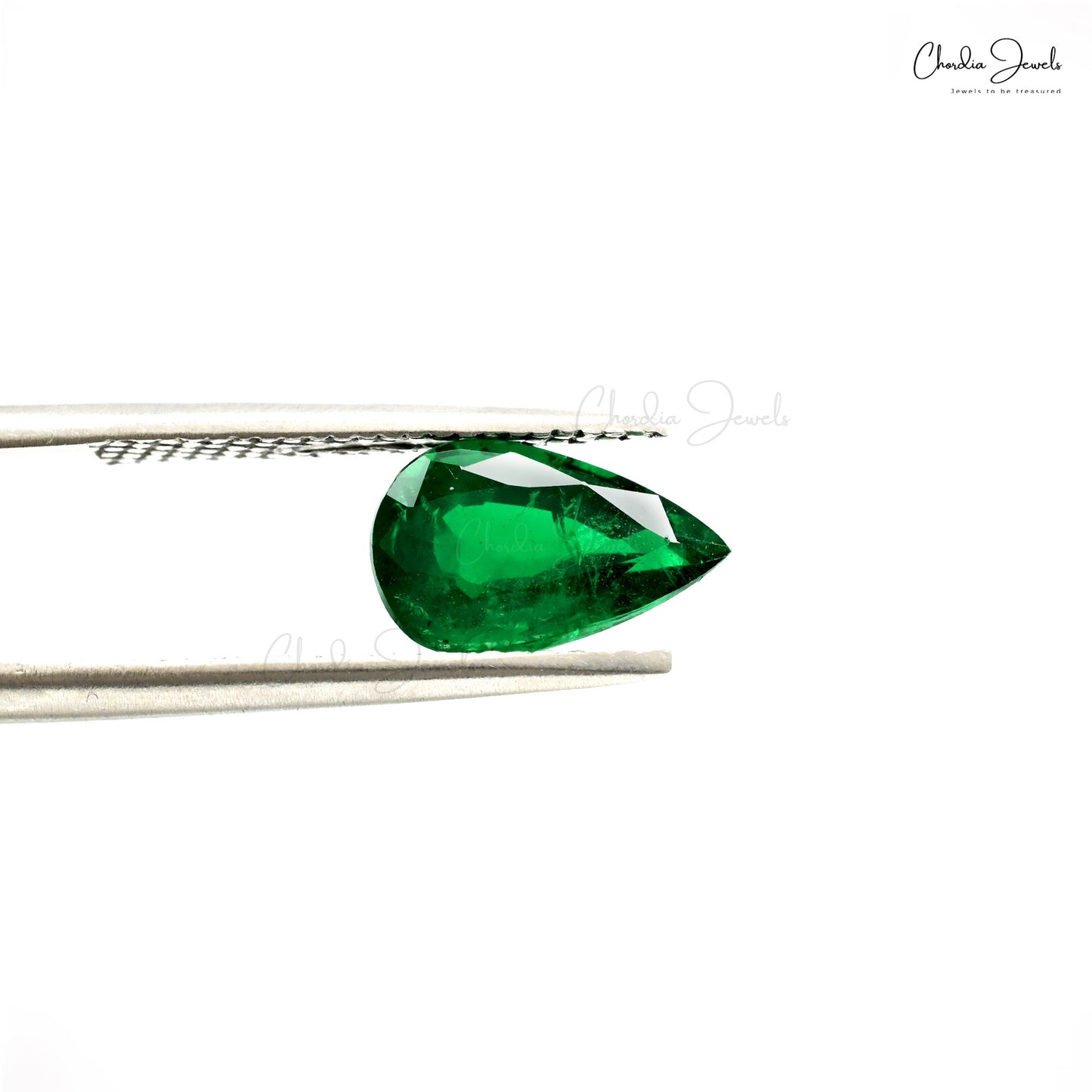 2.02 Ct loose emerald gemstone photo – Chordia Jewels