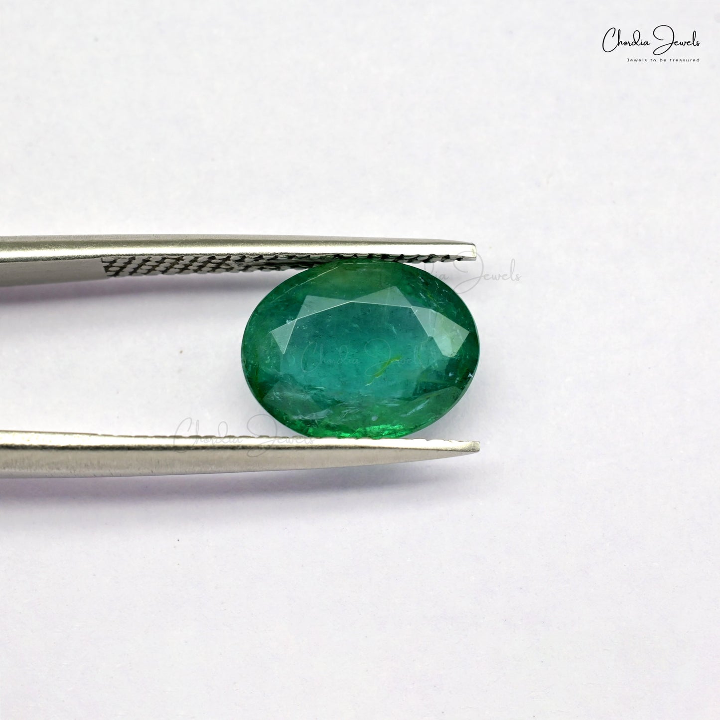 Certified oval cut emerald gemstone – Chordia Jewels