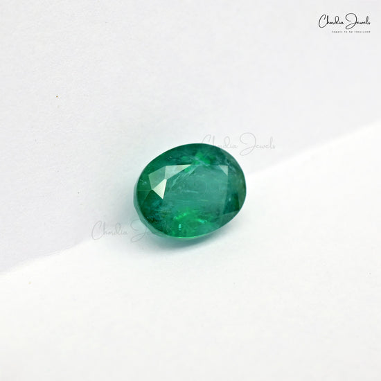 Zambian emerald 4.56 carat loose gemstone – Chordia Jewels