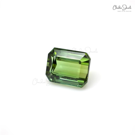 High Quality 6.96 Ct Green Tourmaline Stone for Jewelry Making – Chordia Jewels