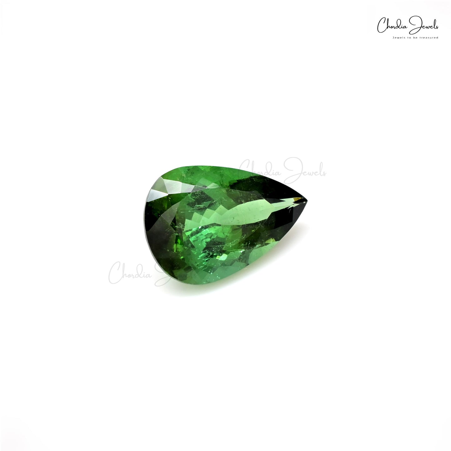 Natural 9.53 Ct Green Tourmaline Stone for Jewelry – Chordia Jewels