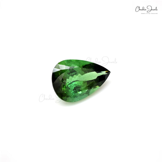 Natural 9.53 Ct Green Tourmaline Stone for Jewelry – Chordia Jewels