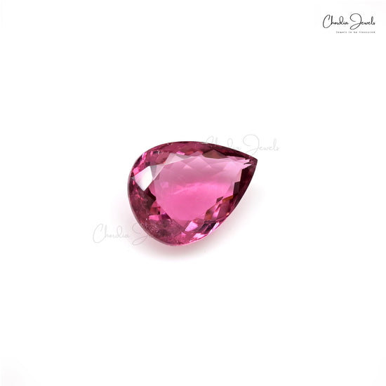 High quality rubellite gemstone close-up – Chordia Jewels