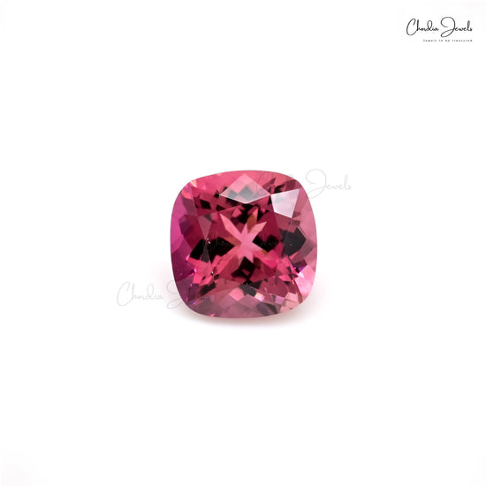 5.55 Ct cushion cut tourmaline gemstone – Chordia Jewels