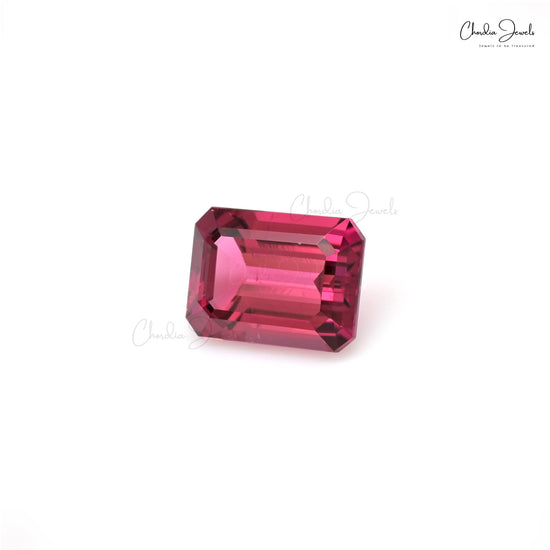 4.37 carat Rubellite gemstone close-up – Chordia Jewels