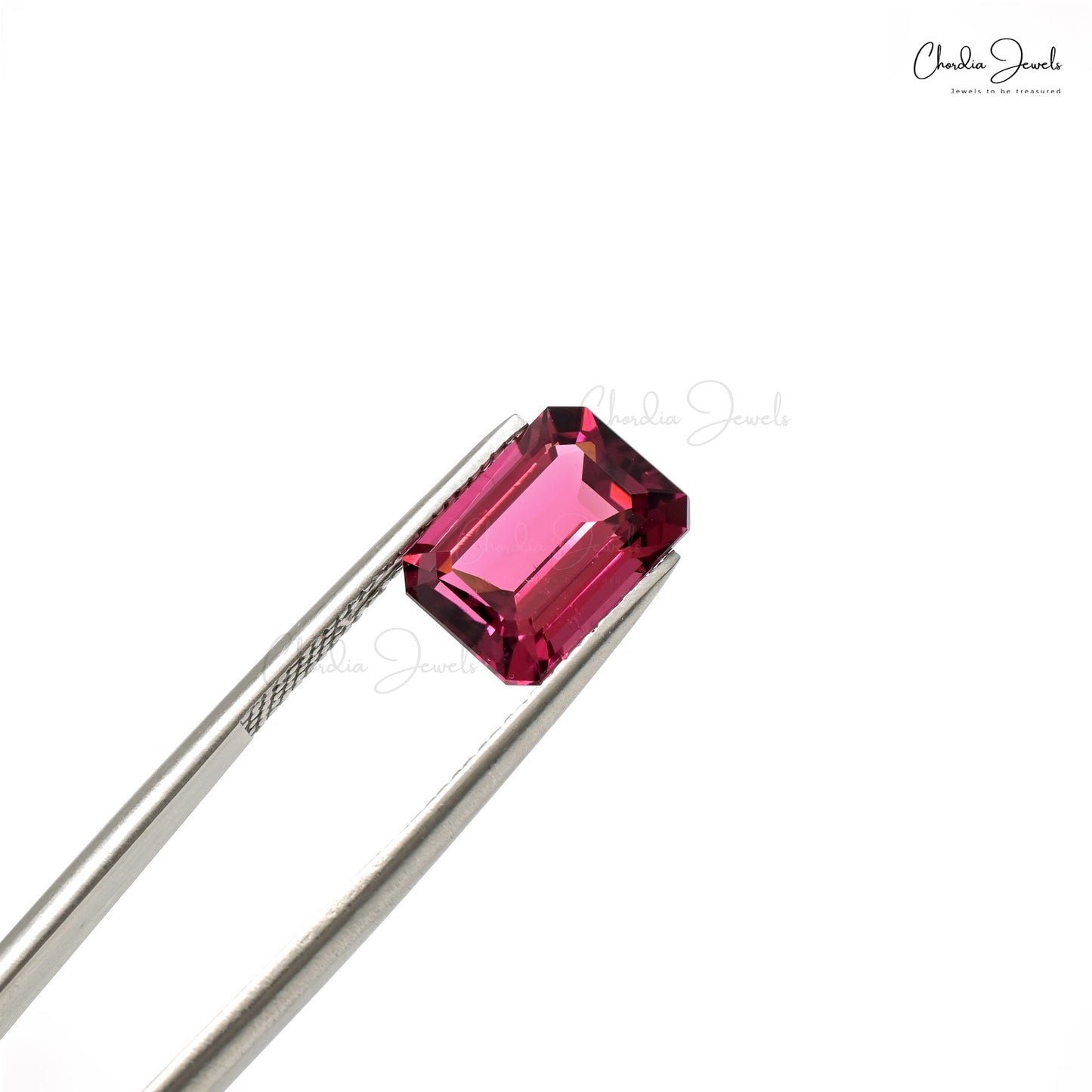 October birthstone Rubellite gemstone photo – Chordia Jewels