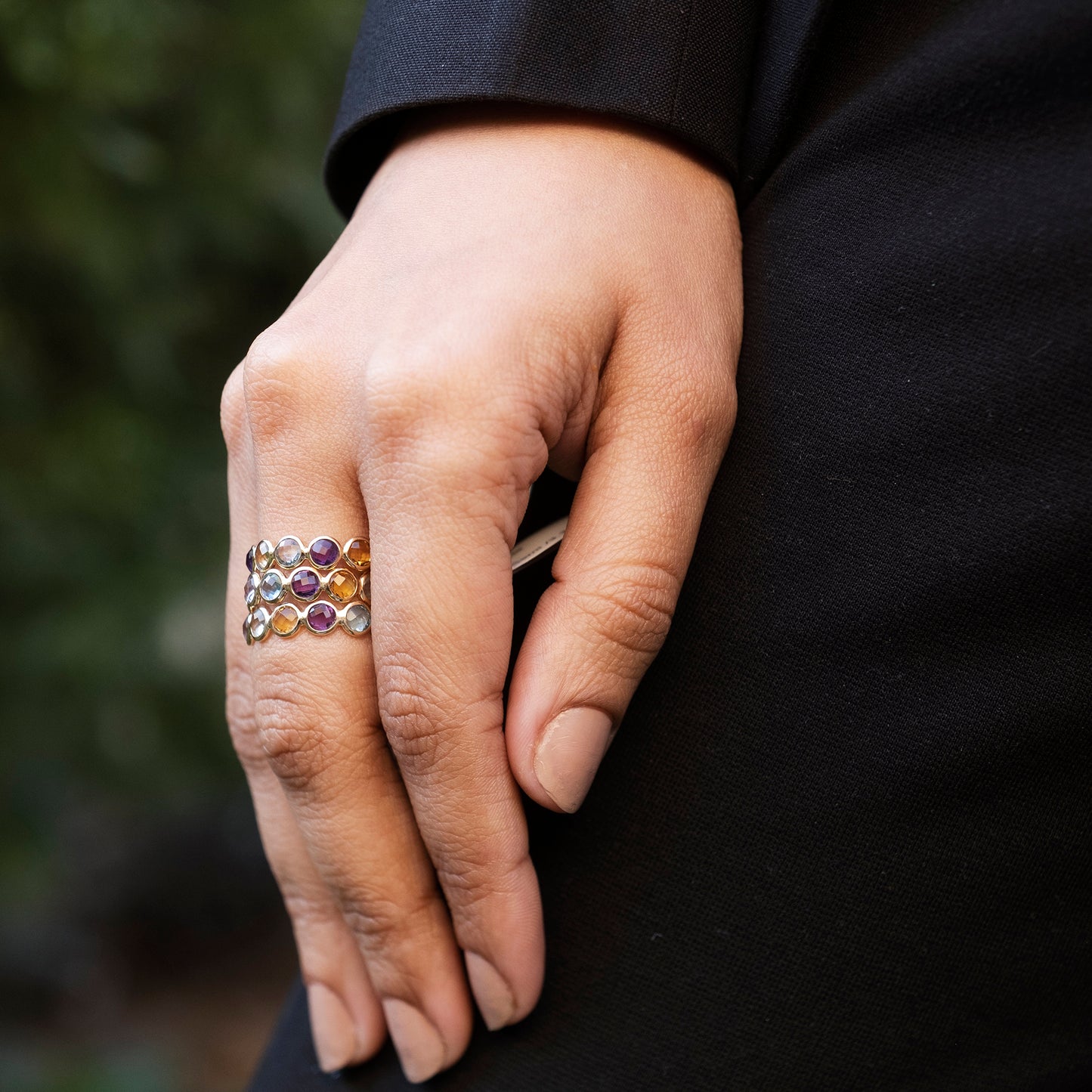 Natural Navaratna 9 Stone Ring, Gold Plated, Handmade Ring for Unisex,  Anniversary Gift. - Etsy