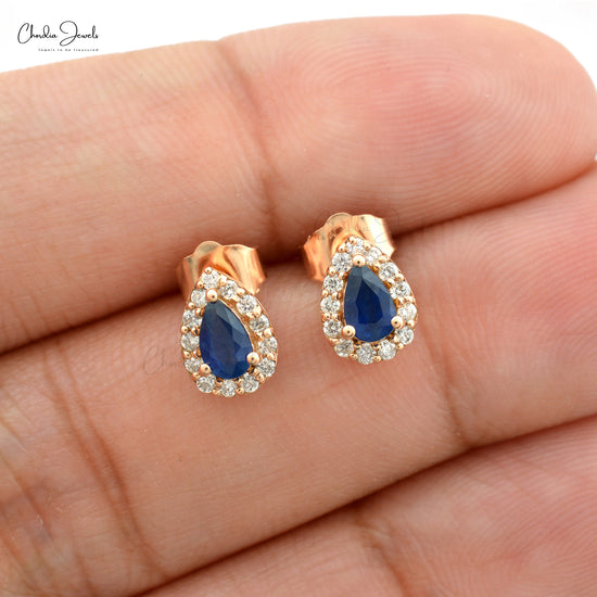 Halo Diamond Studs For Her
