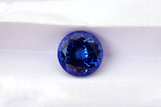 Gesertifiseerde Tanzaniet 2.09 Ct Triljoen Gesnyde Lus Skoon Los Steen Te Koop, 1 Stuk