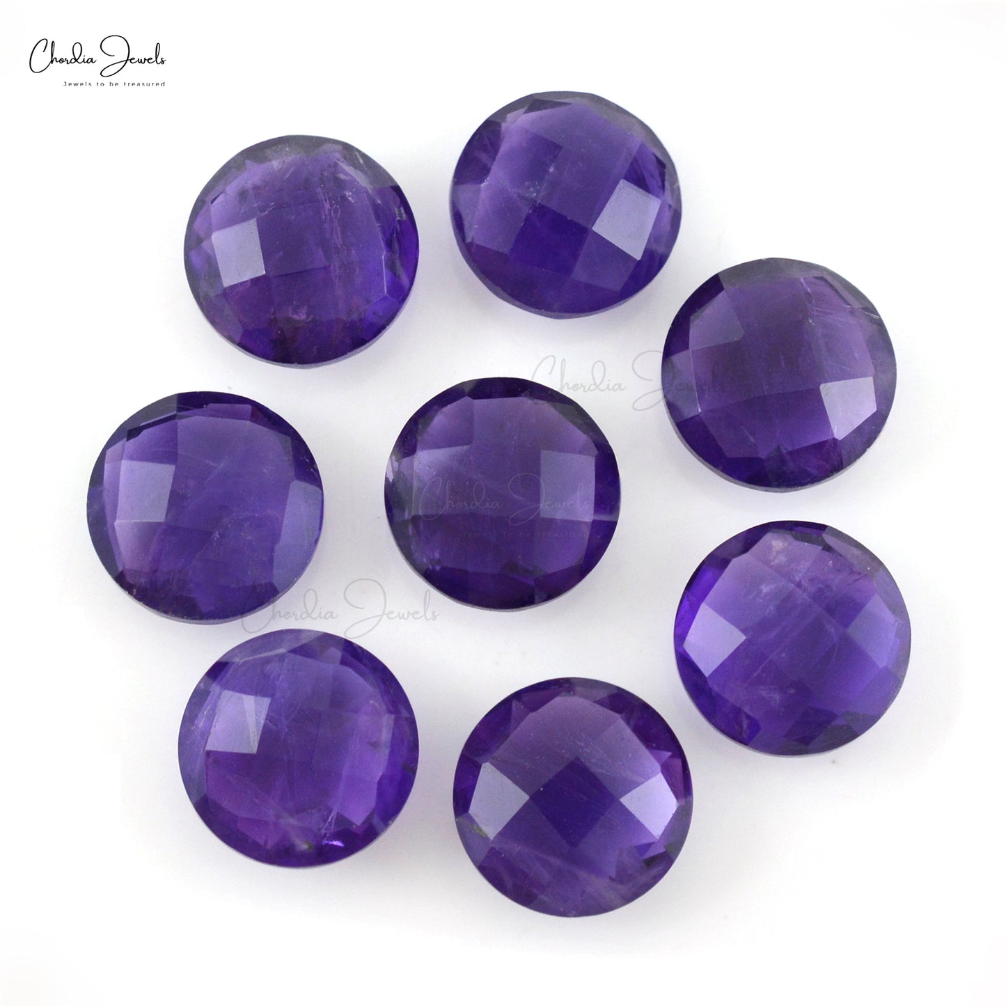 Purchase Our Amethyst February Birthstone Loose Stone Chordia Jewels