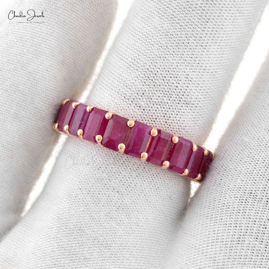 Load image into Gallery viewer, Buy Ruby Eternity Bands
