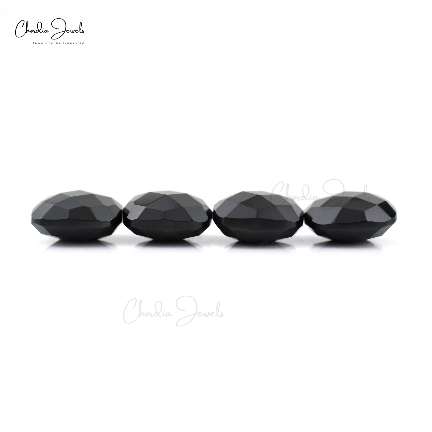 Delicate 12.15 Ct Black Spinel Square Briolette Loose Wholesale Gemstone Lot, 4 Piece