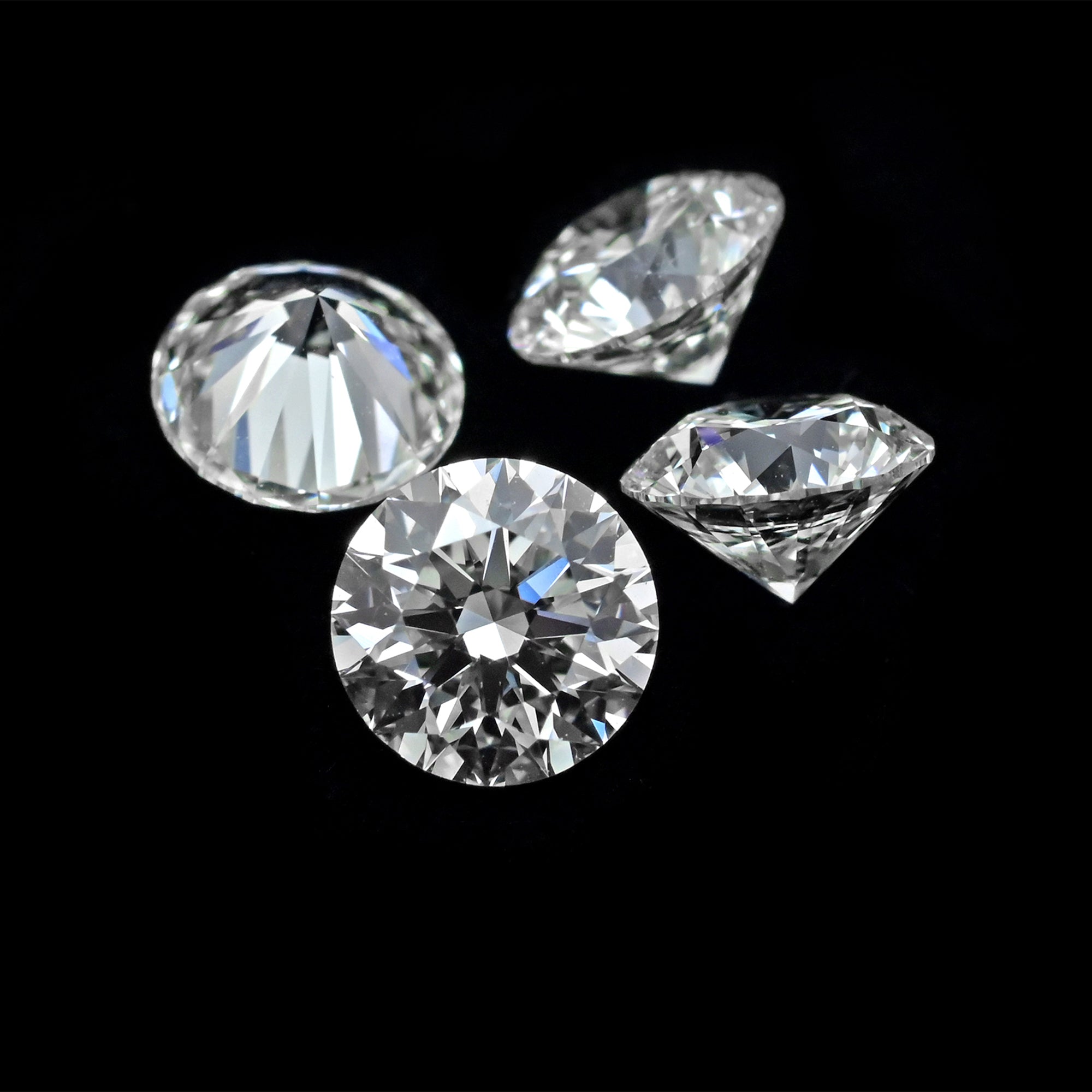 4mm Original Diamond Price In India Genuine Diamond I1 G Ct