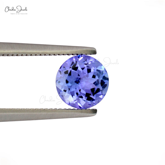 Round Tanzanite For Jewelry