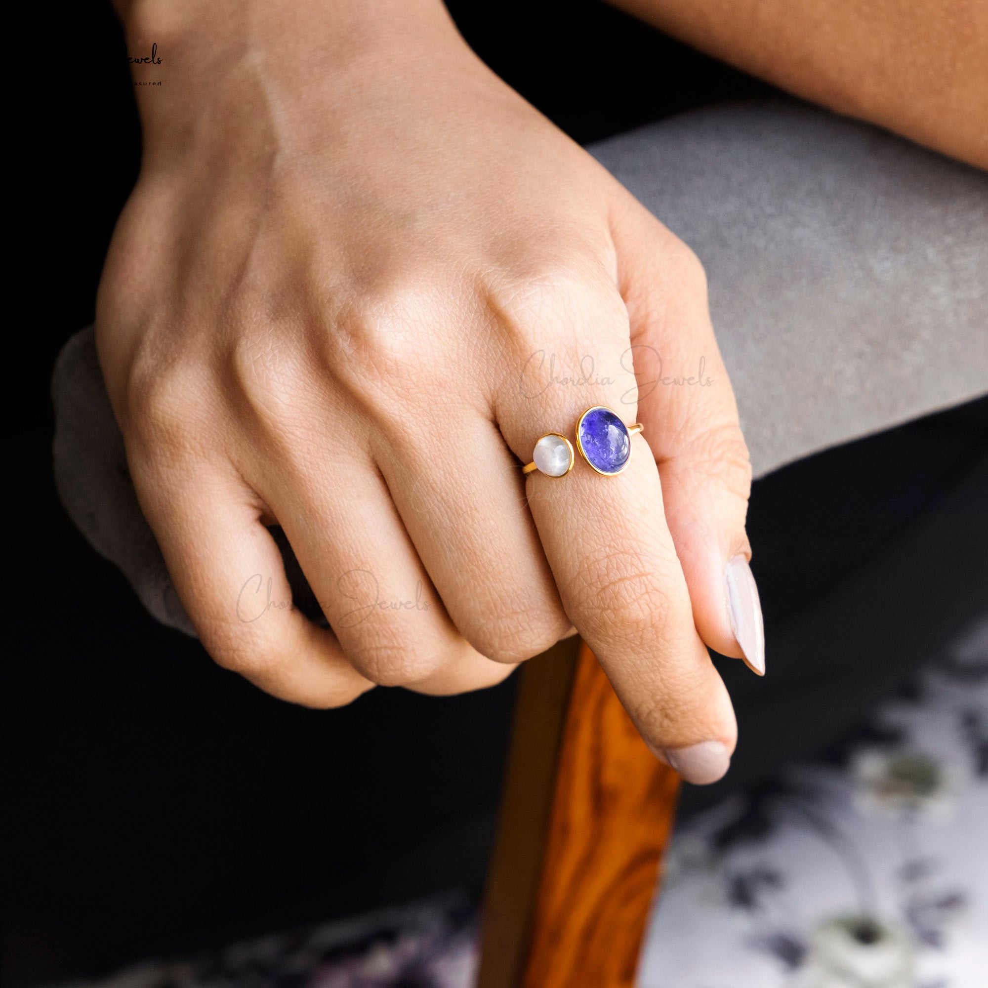 Genuine tanzanite ring outlet