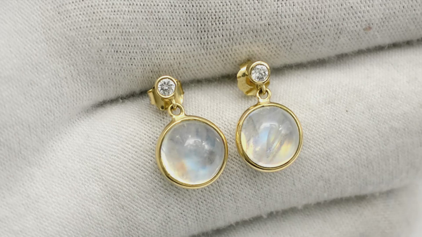 Load and play video in Gallery viewer, Genuine 14k Solid Gold Studs
