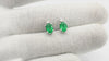 Emerald & Diamond Earrings