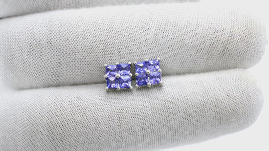 Load and play video in Gallery viewer, Tanzanite Earrings
