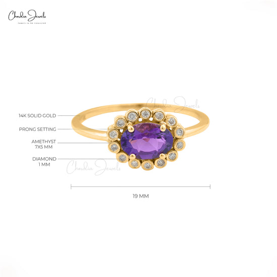 9ct yg Amethyst Diamond ring 9ct yg Amethyst Diamond ring