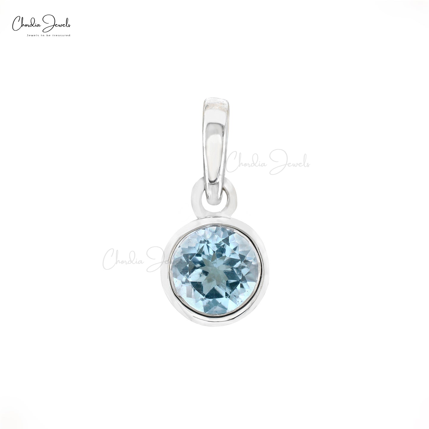 Aquamarine Gemstone Pendant