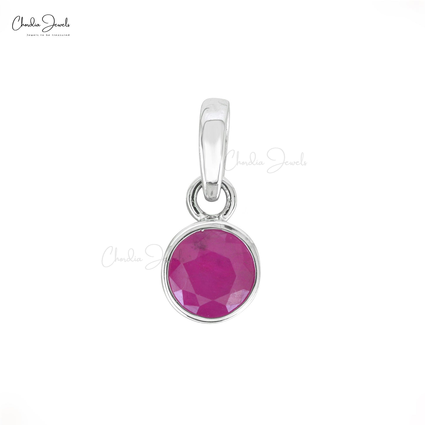 Ruby Gemstone Pendant