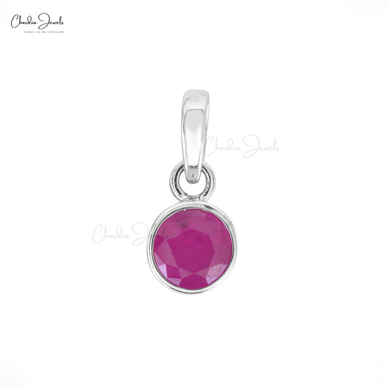 Ruby Gemstone Pendant