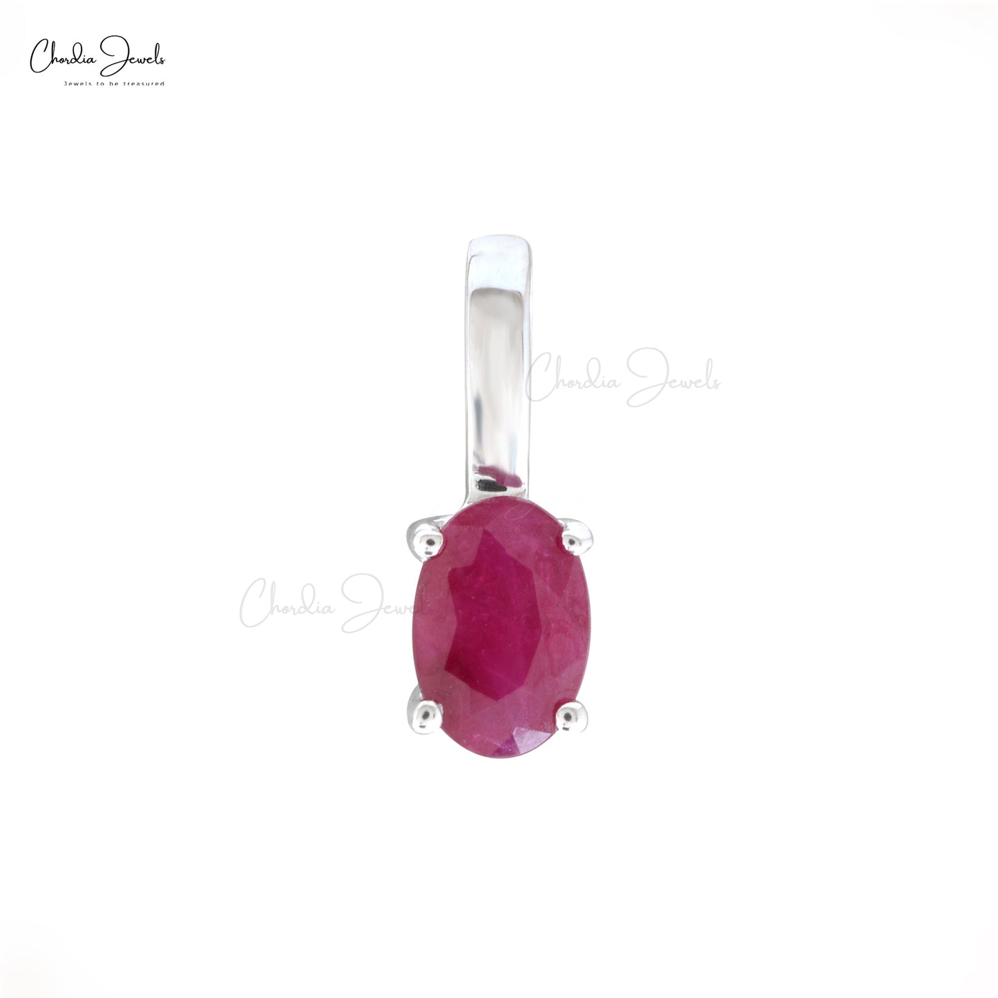 Ruby Gemstone Pendant