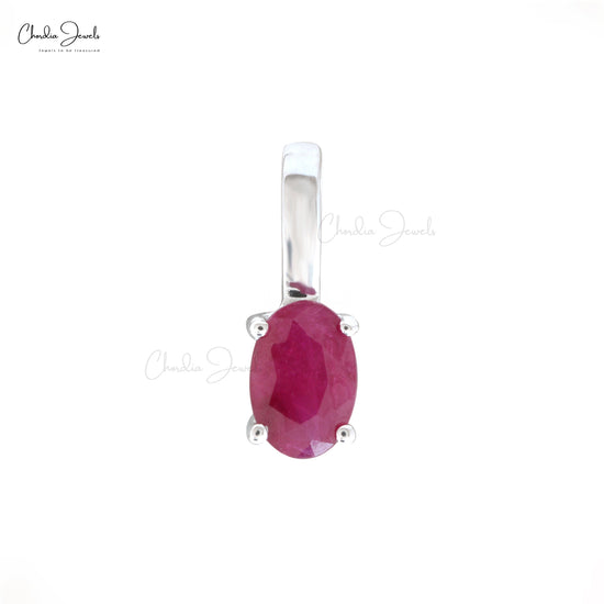 Ruby Gemstone Pendant