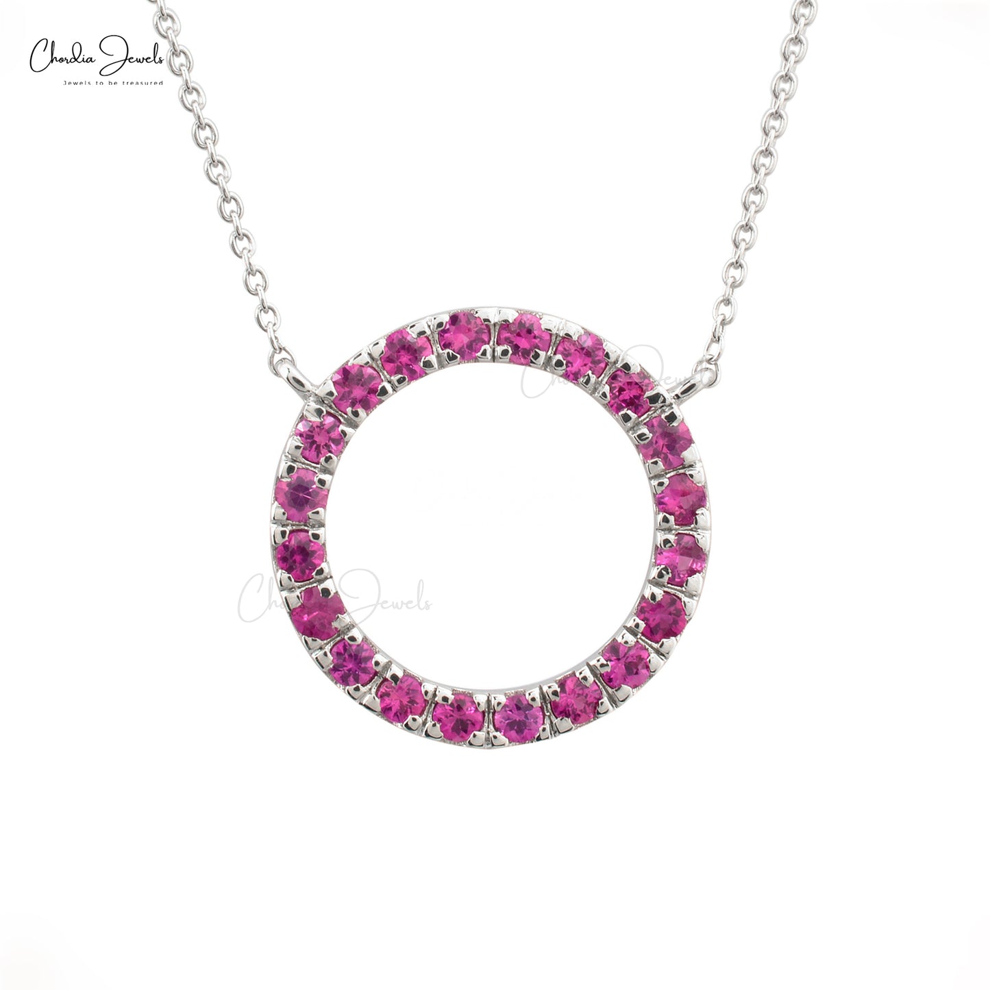 Authentic Pink Sapphire Pendant